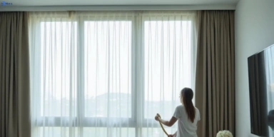 Delicate fabric curtain stain removal silk velvet sheer newport-vic treatment
